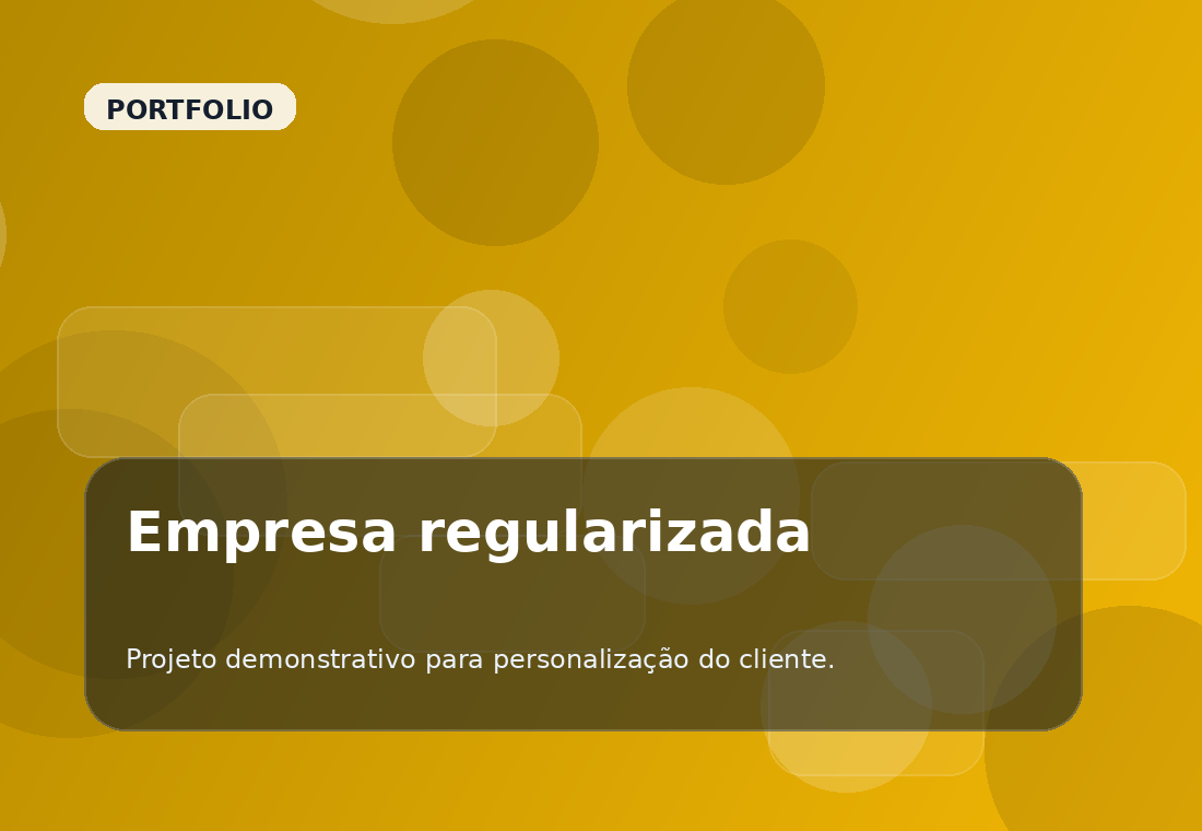 Empresa regularizada