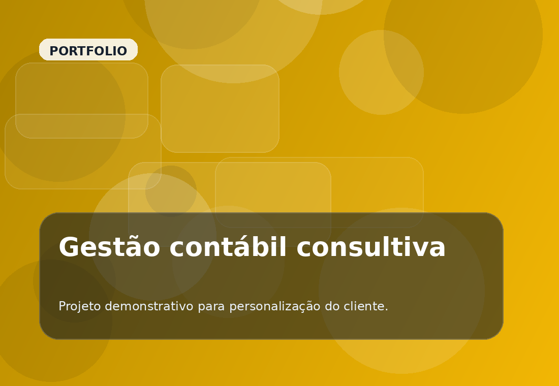 Gestão contábil consultiva